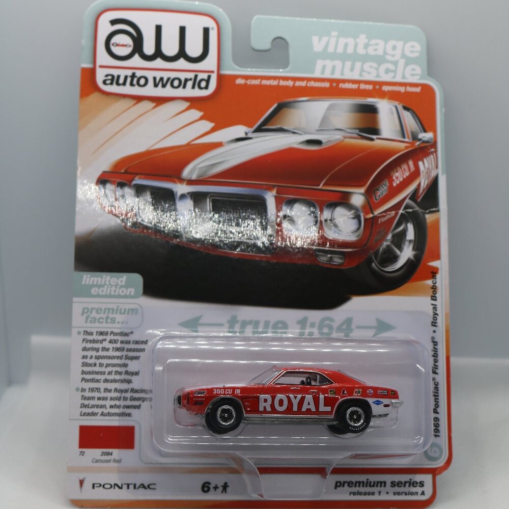 Auto World 1969 Firebird purchased new